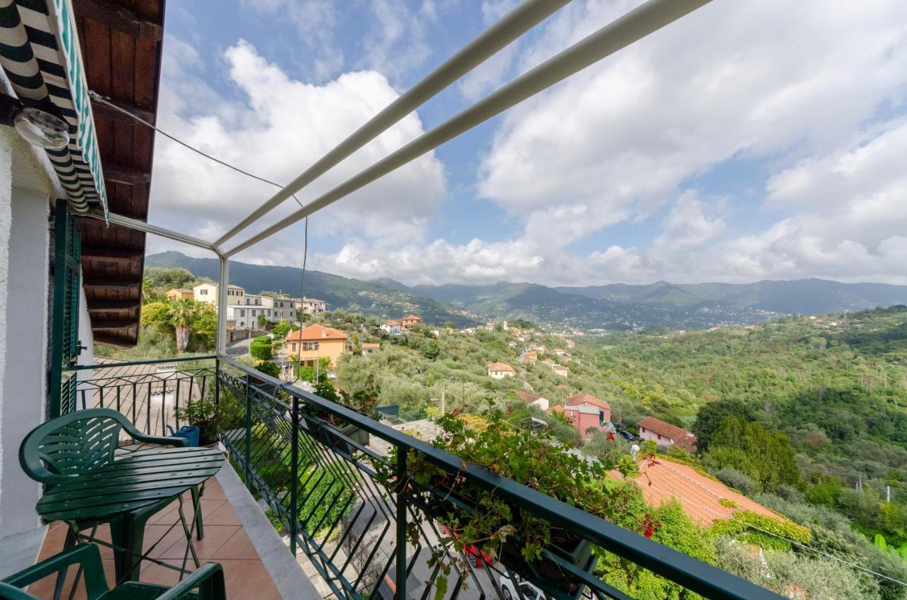 Ca' Do Pescou, Charming 2,Bedroom Apartment With Stunning Hill Views Overlooking The Greenery Rapallo Exterior foto